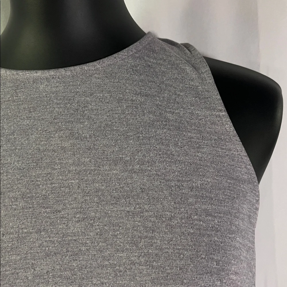 Yogalicious Infinite Plum Purple Split Tie Back Active Tank Top